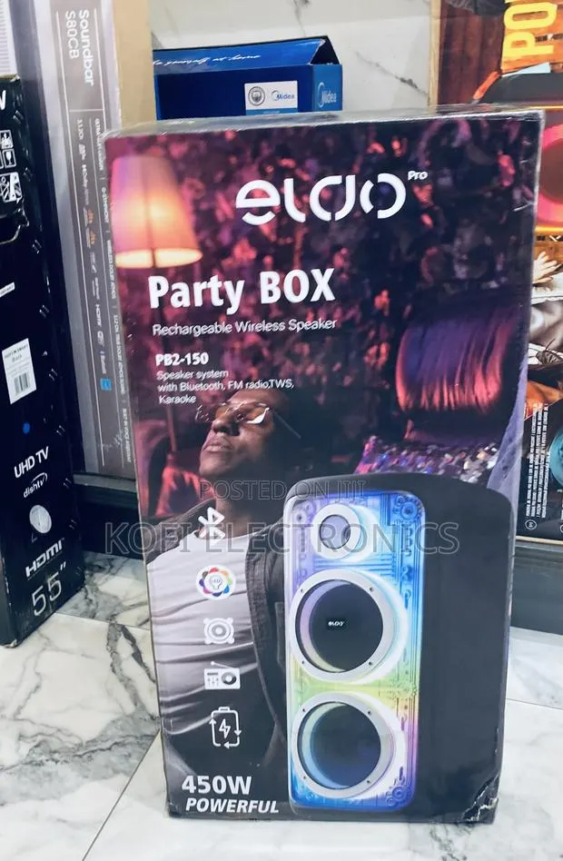 Superb Eldo Pb2-150 Double 8” Speakers With Rich Bass Output · Photo 1