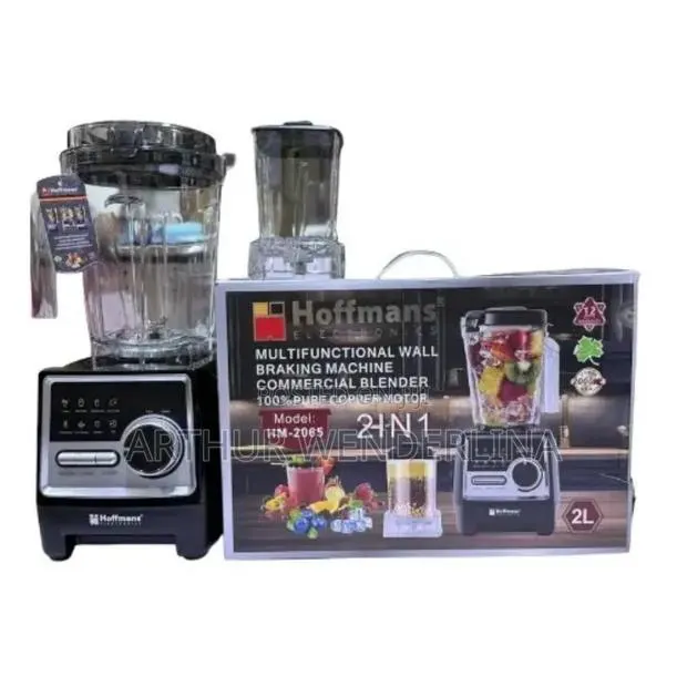 Hoffmans 2L Commercial Blender Multifunctional Wall Breaking · Photo 1