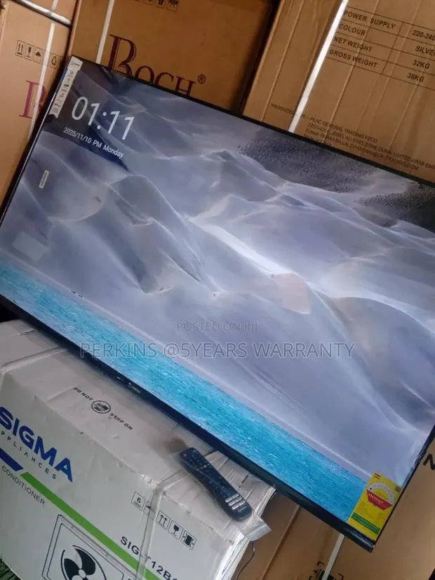 Sigma 55” Smart Tv – Redefining Visual Excellence Images Sigma Tv · Photo 1