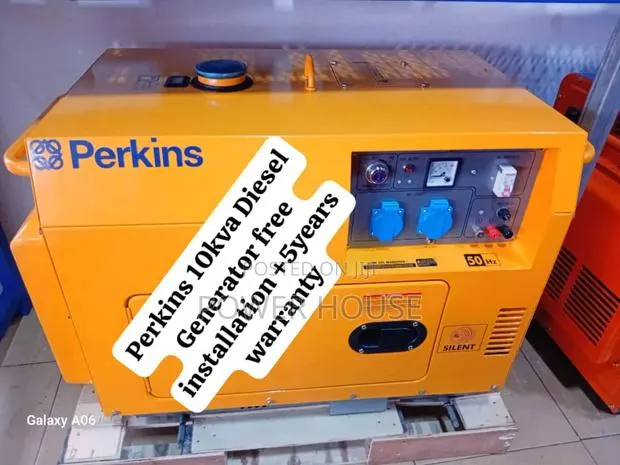 Energy Flow Control Perkins Diesel Generator 10kva Silent · Photo 1