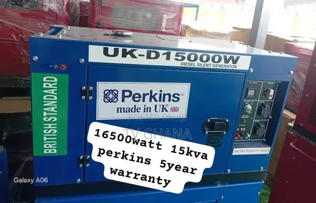 Perkins 15kva Diesel Genset – Remote Power, Unmatched Strength16500w · Photo 1