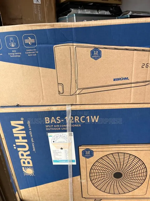 Bruhm 1.5 H Split AC (BAS-12RC1W) Air Conditioner · Photo 1