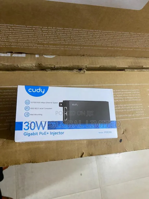 Cudy Poe 200-30w Gigabit Poe+injector · Photo 1