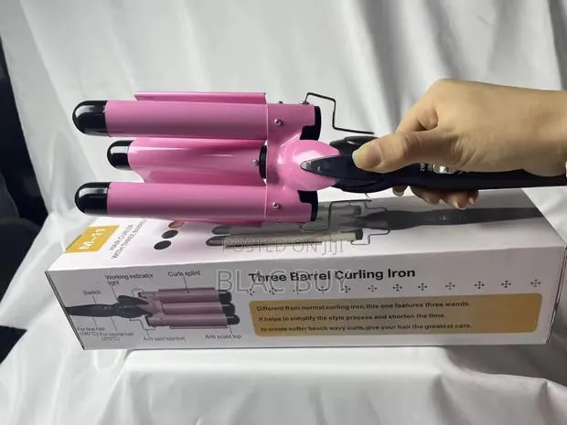 3 Barrels Hair Curler Water Wave · Photo 1