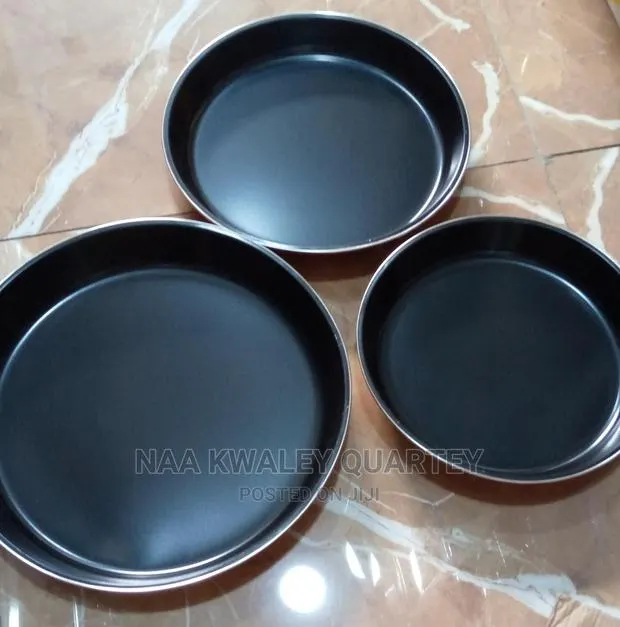3pcs Deep Pizza Pans · Photo 1