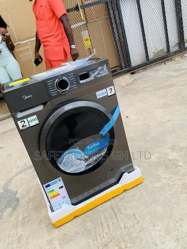 Exclusive Midea 7 Kg Front Load Washing Machine Mf110w70/T) · Photo 1