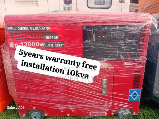 Panel Nova Grid Honda Diesel Generator 10kv 13000watts · Photo 1