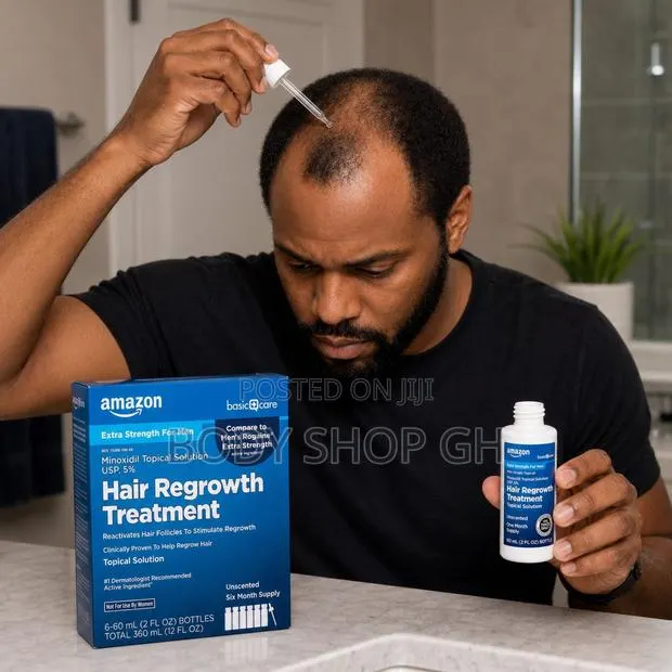 Amazon Minoxidil 5% Solution for Beard and Hairline - Kirkland Minox · Photo 1