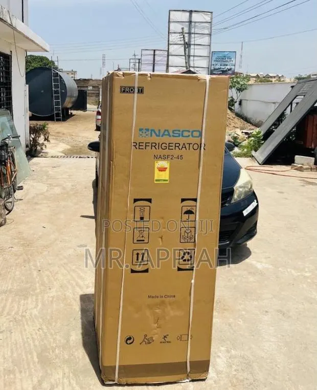 Fantastic Nasco Double Door Fridge(Nasf2-45)320l,Gray · Photo 1