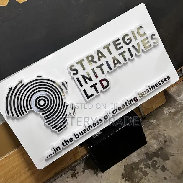 3d Indoor Signage for Strategic Initiatives · Photo 1