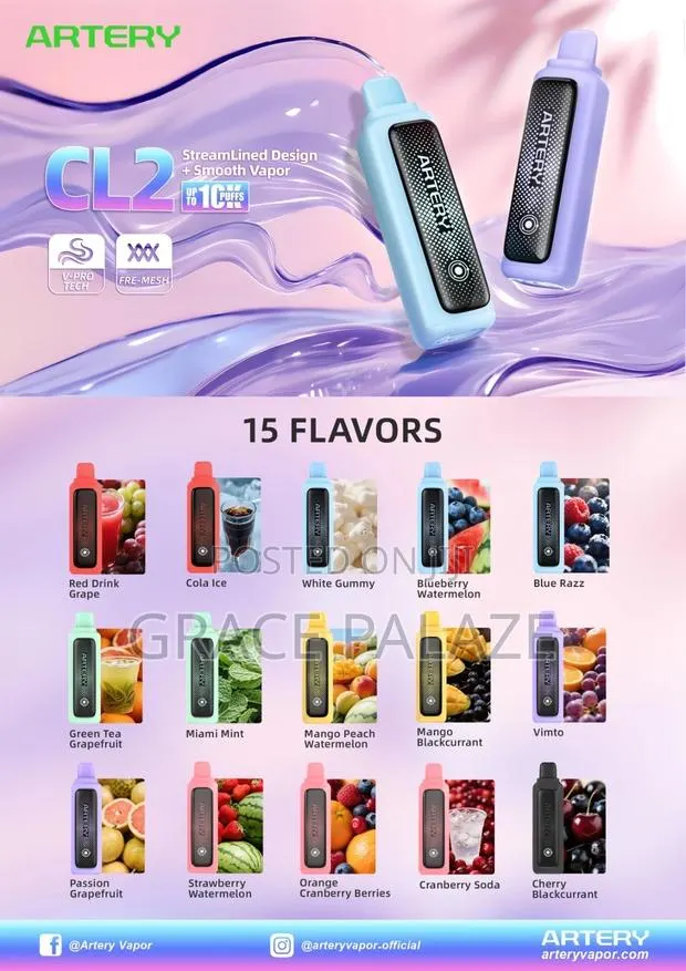 Artery Rechargeable Vapes, Pocket Sized · Photo 1