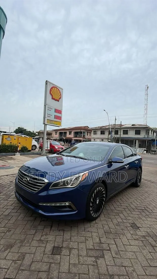 Hyundai Sonata 2017 Blue · Photo 1