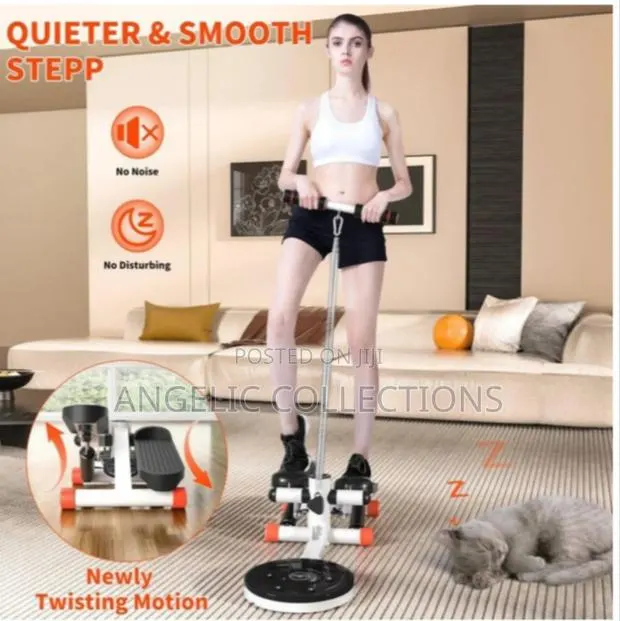 Mini Stepper With Waist Twister, Puller And Resistance Band · Photo 2