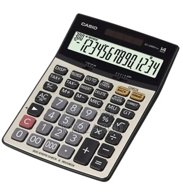 Casio Financial Calculator · Photo 1