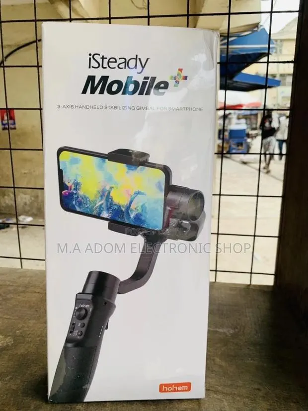 Hohem Isteady 3 Axis Mobile Gimbal(Black) · Photo 1