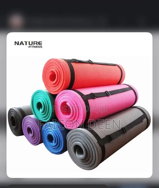 High Density Original Thick Yoga Mats + Free Bag /Courier · Photo 1