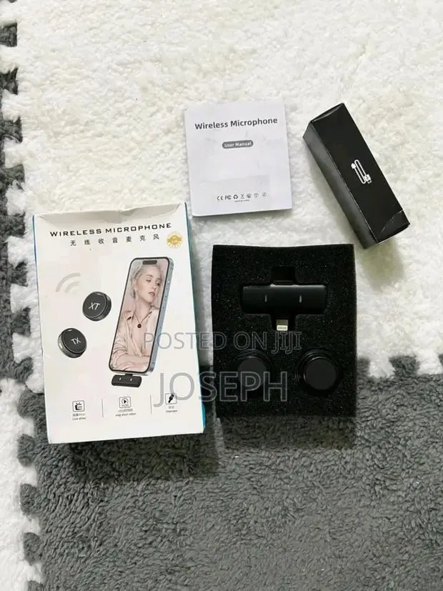 Magnetic Wireless Microphone ,iPhone and Type C · Photo 1