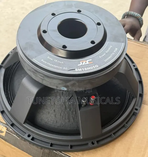 Jac Sm18h05g Professional 18-inches 3000watt Pair Of Naked Subwoofer. · Photo 1