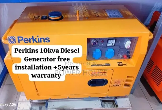 Cypher Core Perkins Diesel Generator 10kva Silent · Photo 1