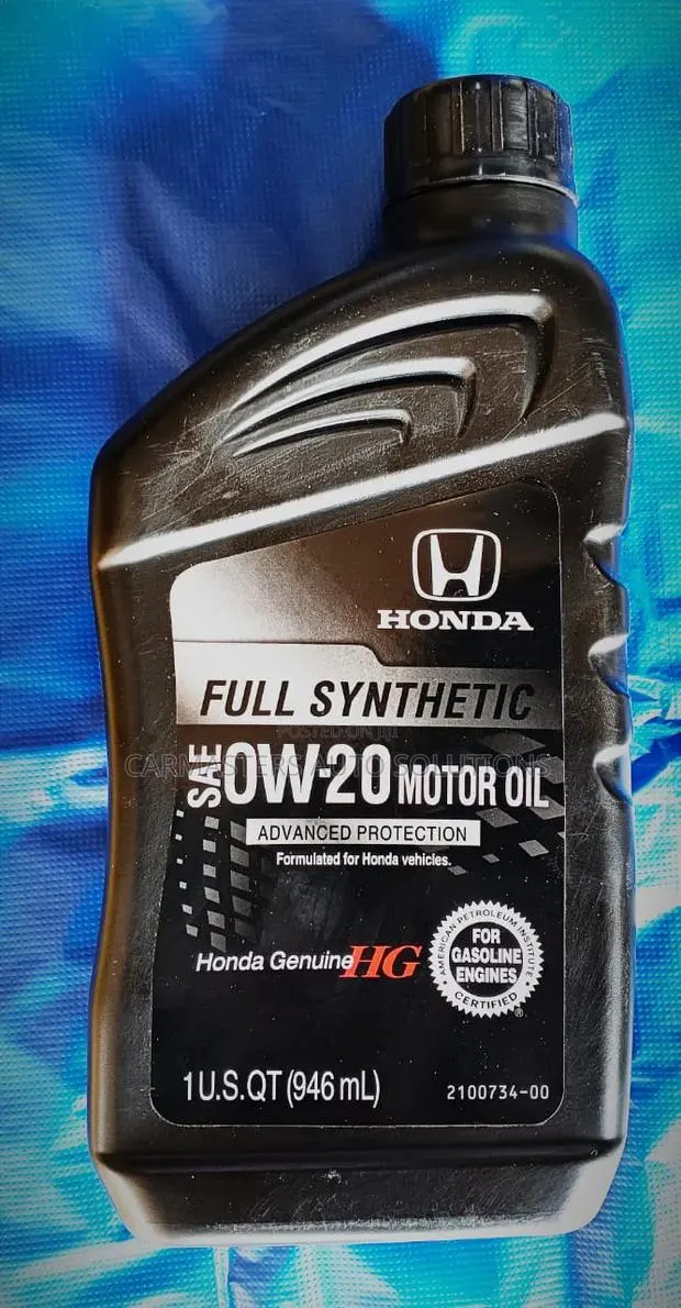 Honda Genuine Full Synthetic 0w-20 Engine Oil - 1 Quart · Photo 1