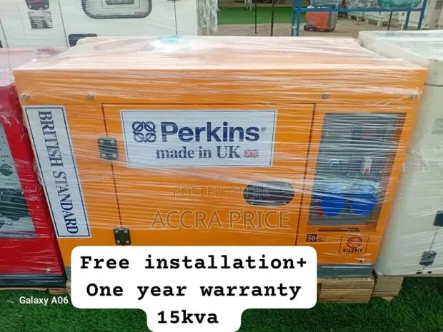 Power Crisis Solution 15kva Perkins Diesel Gen Brit Perkins · Photo 1