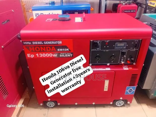 Power Tech Honda Diesel Generator 10kva Silent · Photo 1