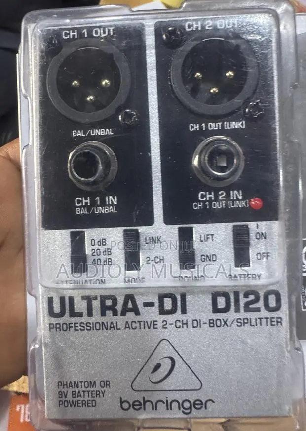 Active Ultra Di Di20 Behringer 2-Channel · Photo 1