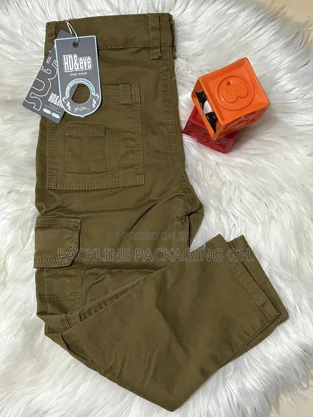 Boys Cargo Trousers Pants Kids Clothing Wholesale · Photo 1
