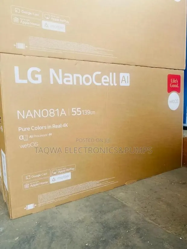 2025 LG 55-Inch Nanocell TV · Photo 1