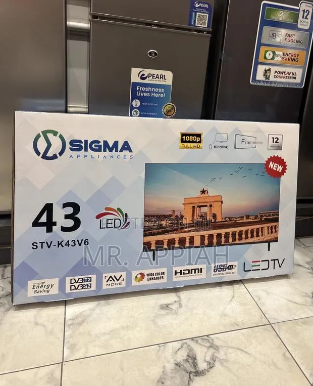 Latest and Affordable Sigma Sig-K43v6 43” FHD Digital Tv(2025 Model) · Photo 1