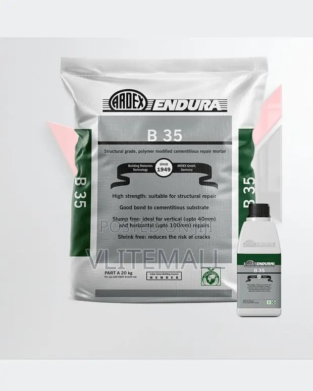 Ardex Cement Based Polymer Modified Structural Repair Mortar · Photo 1