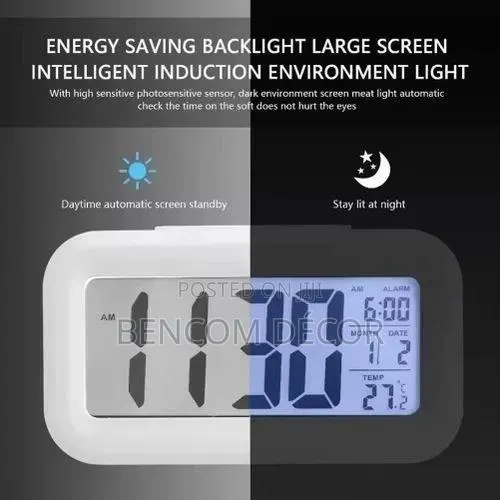 Led Digital Alarm Clock, Electronic Digital Alarm Clock · Photo 1