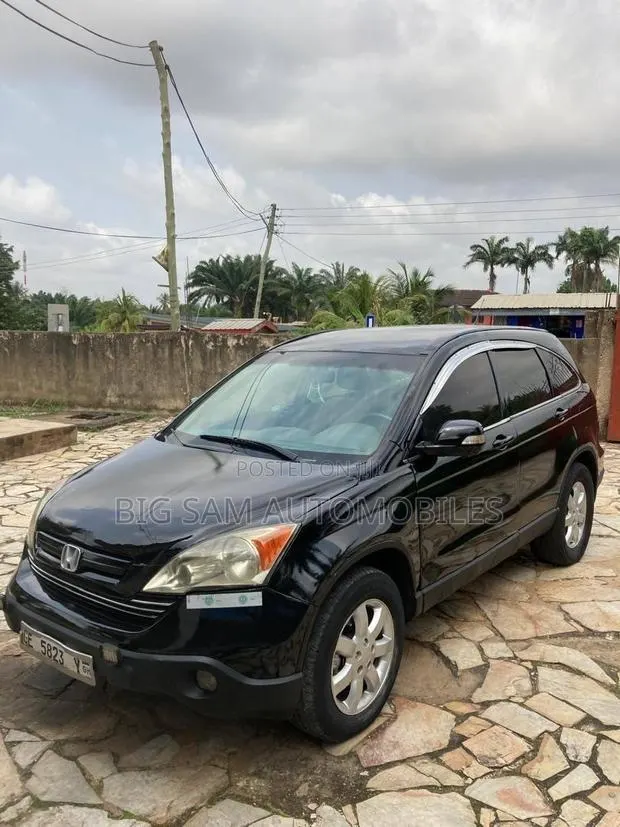 Honda CR-V EX 4WD Automatic 2007 Black · Photo 1