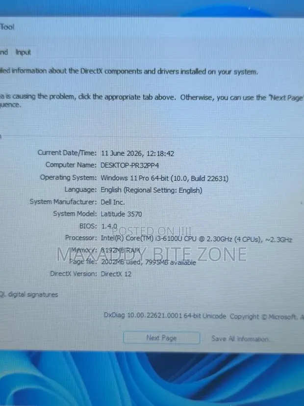 Laptop Dell Latitude 15 3570 8GB Intel Core i3 SSD 256GB · Photo 1