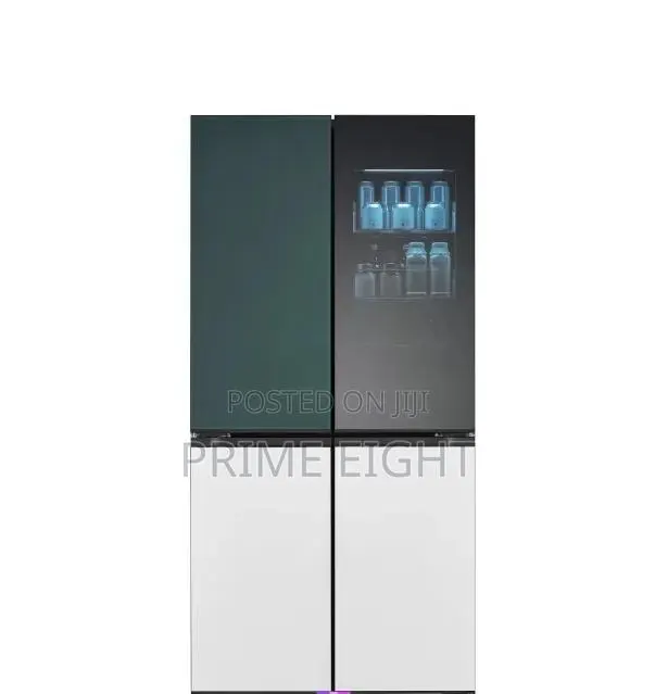 LG 617L MoodUPTM Multi-Door Fridge Freezer(GMV960NNME) LED Door Panels · Photo 1