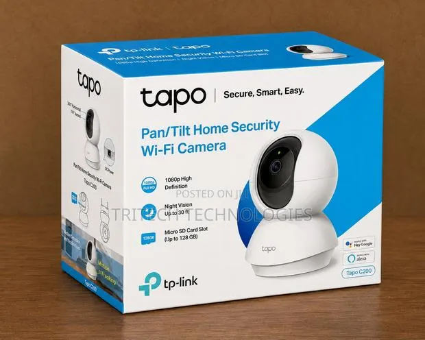 Pan/Tilt Home Security Wi-Fi Camera · Photo 1