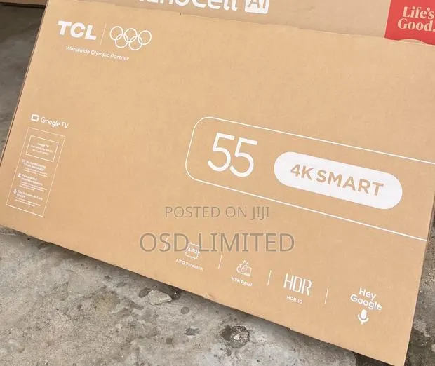 TCL 55" Google Smart Google Tv · Photo 1