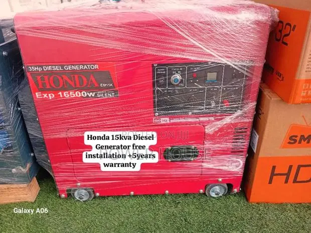 Outdoor Event Honda Diesel Generator 15kva Silent · Photo 1