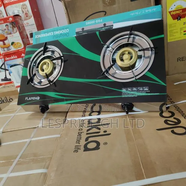 Monster Performance 2 Burner Glass Top Gas Stove From Flamino · Photo 1