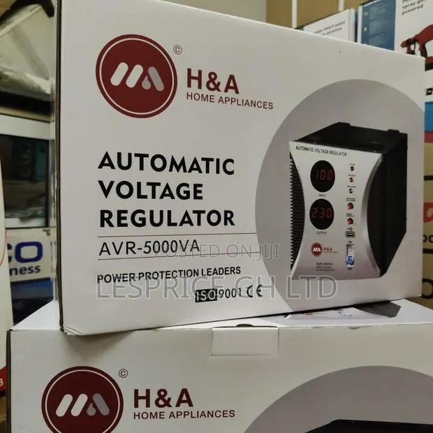 Classy High Grade 5000w Automatic Voltage Regulator From H A · Photo 1