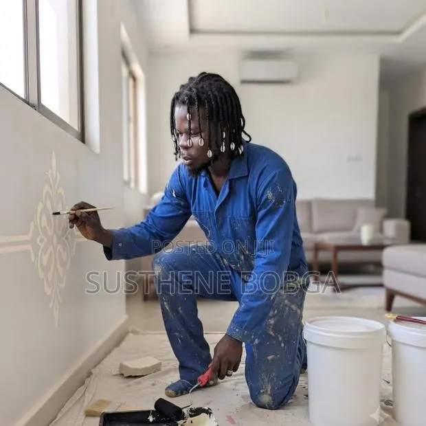 Wall Painting Services in Kasoa | Affordable Neat Finishing · Photo 1