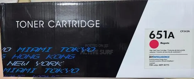 651a HP Compatible Toner Cartridge (Magenta) · Photo 1