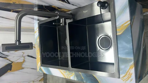 Double Nano Kitchen Sink With Tap & Accessories · Photo 1