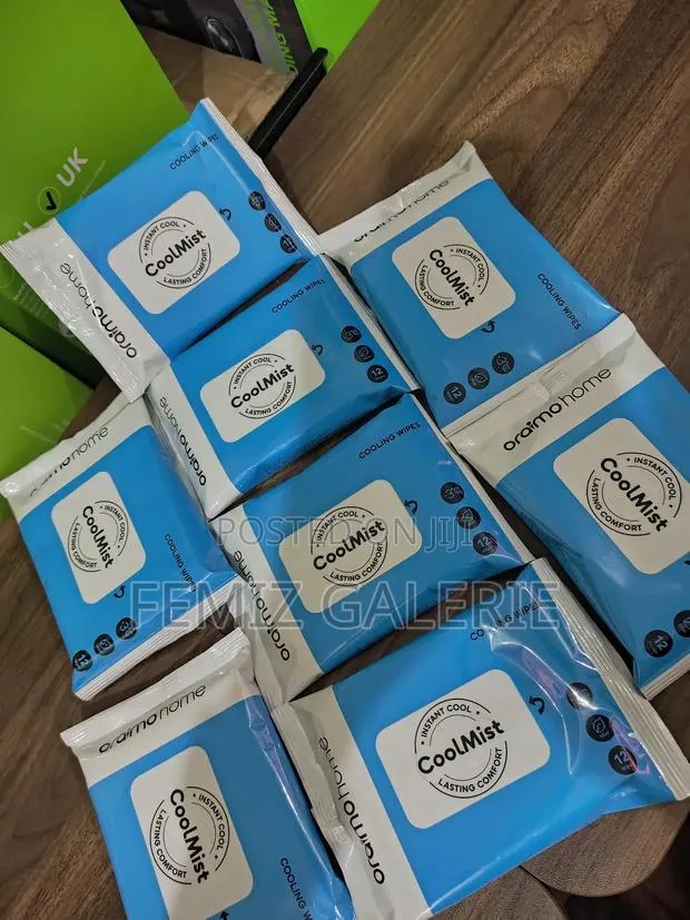 Oraimo Coolmist Wipes Instant Long-Lasting Cooling Wipes · Photo 1