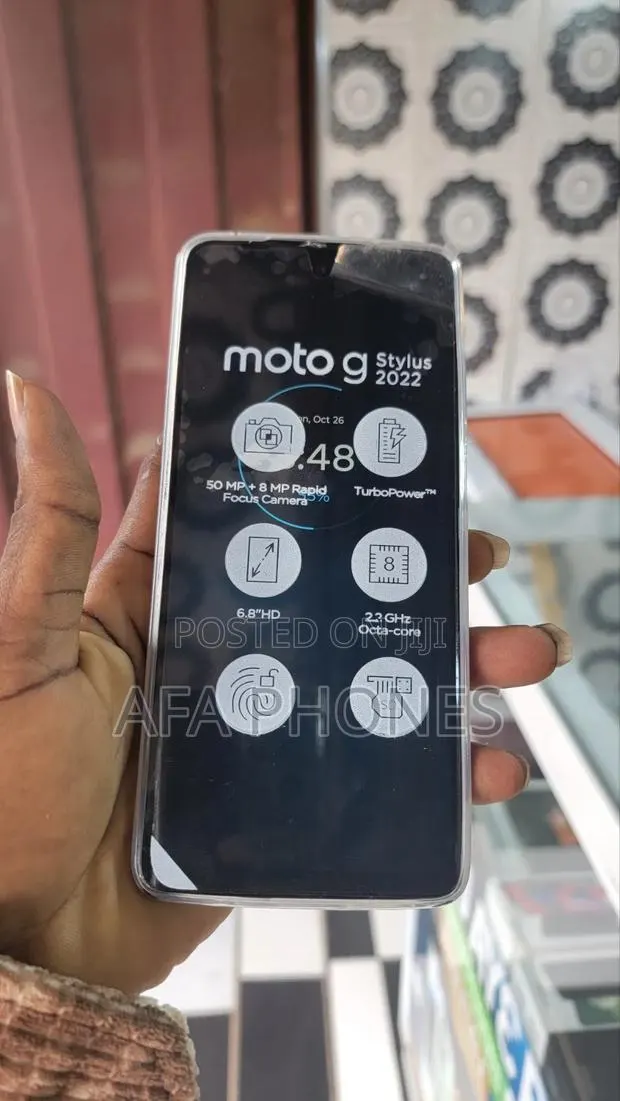 New Motorola Moto G Stylus (2022) 128 GB Blue · Photo 1