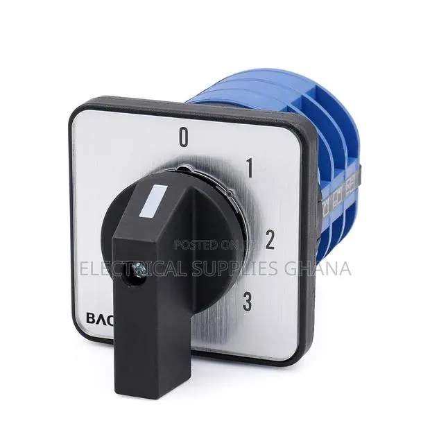 3 Phase Selector Switch 40a for Power Source Selection · Photo 1