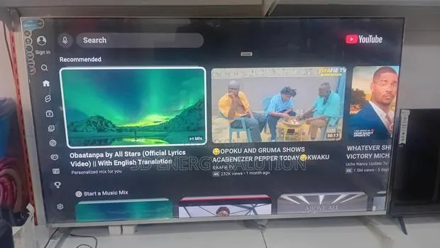 Green 75-Inch Smart Television – Watch in Style · Photo 1