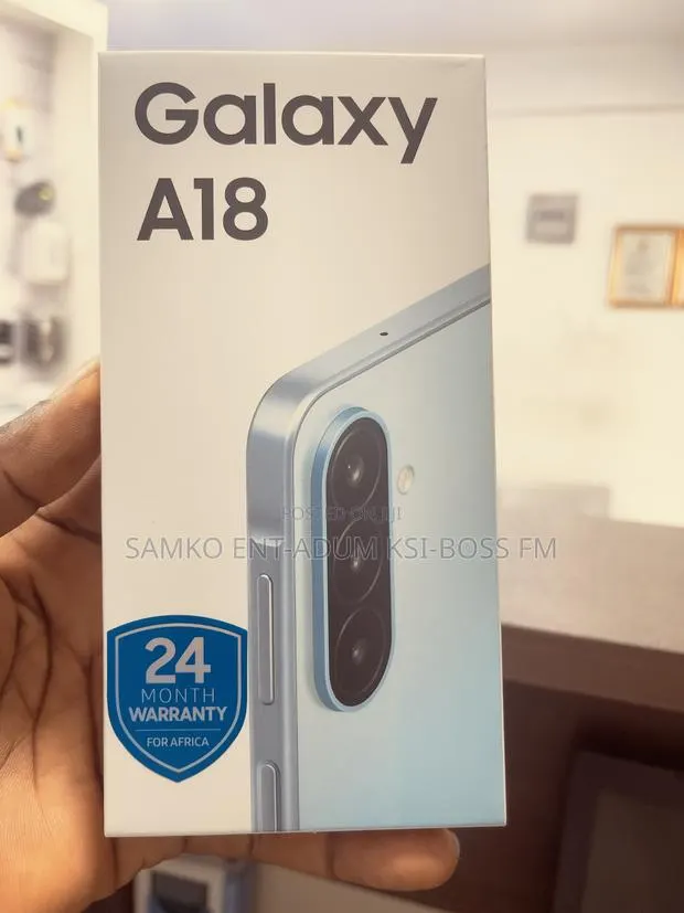 New Samsung Galaxy A18 128 GB White · Photo 1