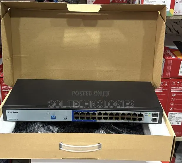 D-Link DGS-F1026p-E 24 Port Gigabit Unmanaged Switch · Photo 1