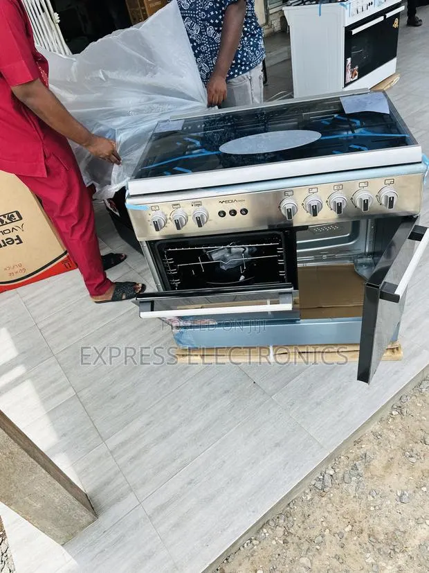 Nest Buy For Less Midea Tech Sliver Gas Cooker Oven 5b 60/90 · Photo 1
